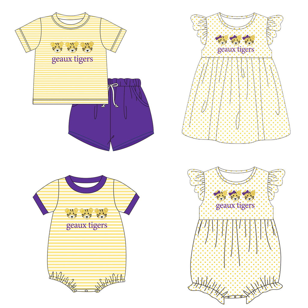 Geaux Tigers Embroidered Collection - ETA early August