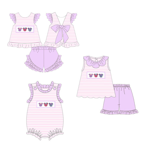 Mouse Trio Embroidered Collection - ETA early August