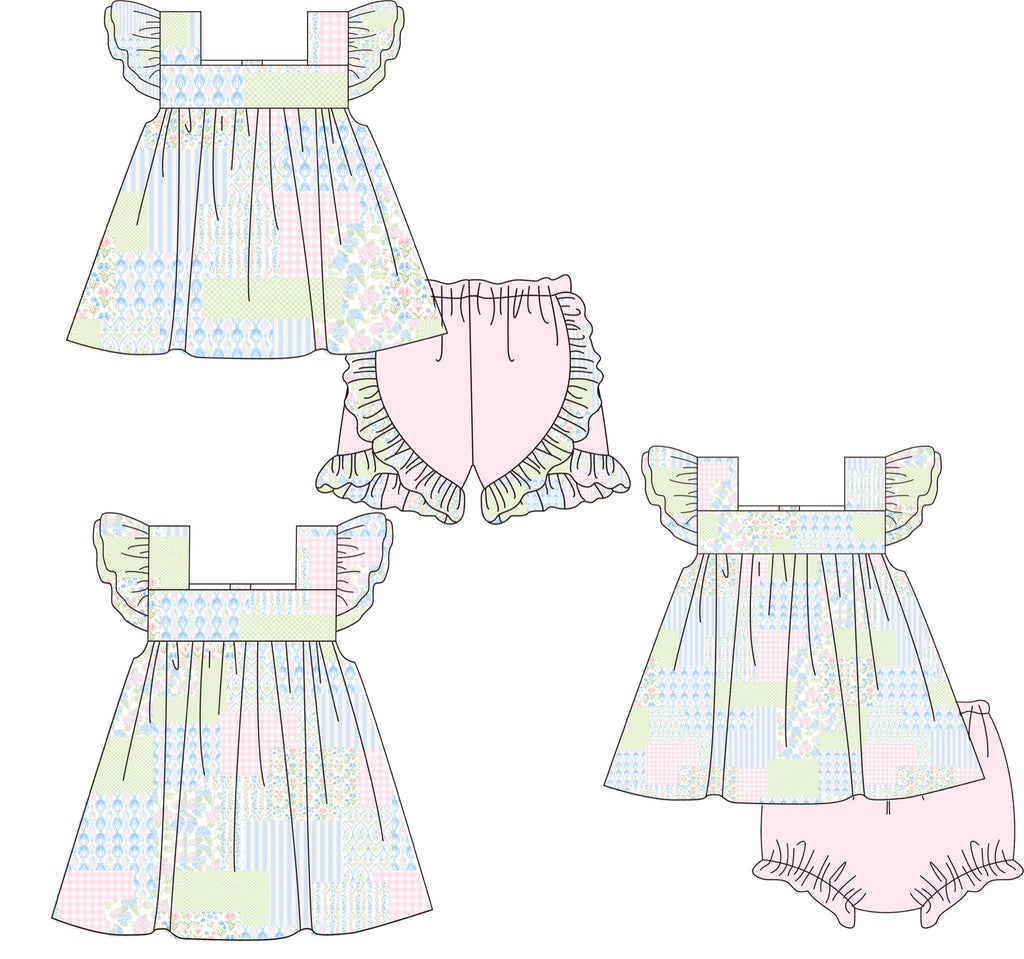 Floral, Gingham and Stripes Patchwork Collection - ETA early August