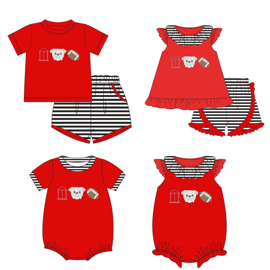 Bulldog Trio Embroidered Collection - ETA early August
