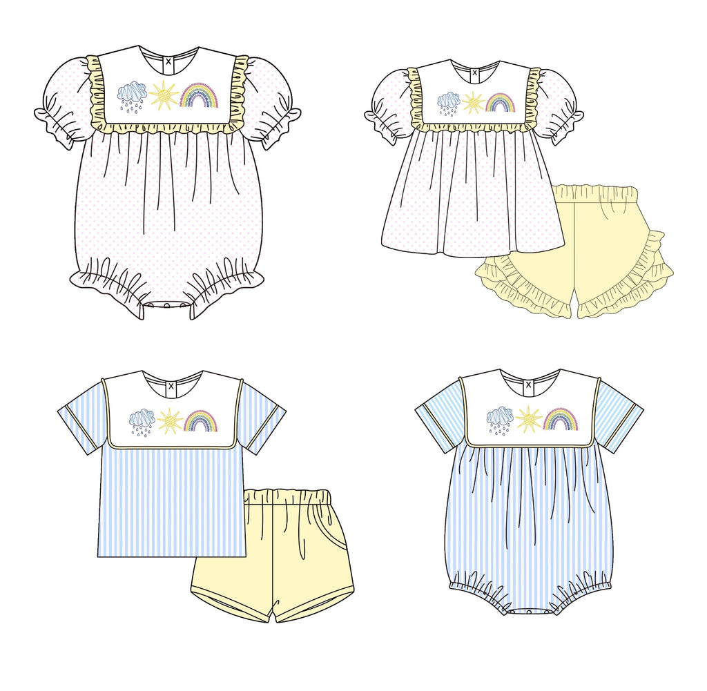 Rainbow Embroidered Collection - ETA early August