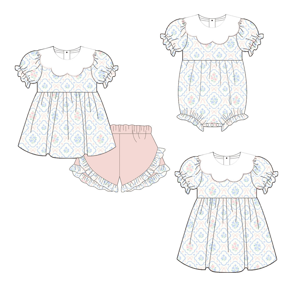Blue and Pink Floral Collection - ETA early August