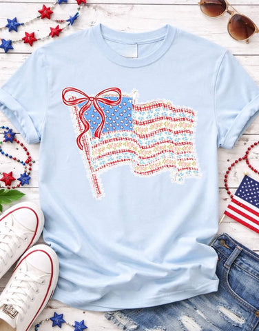 Floral Flag T-Shirt