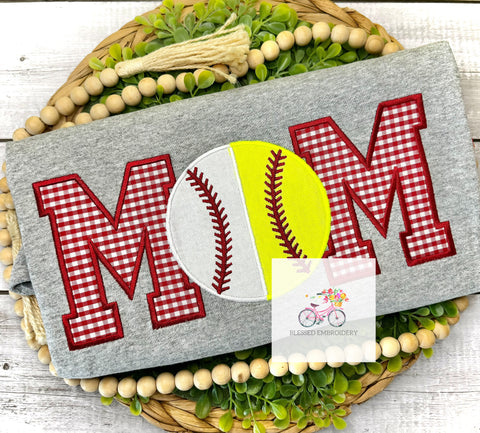 Baseball and Softball mom shirt