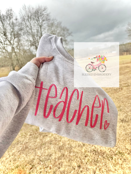 Teacher sweatshirt