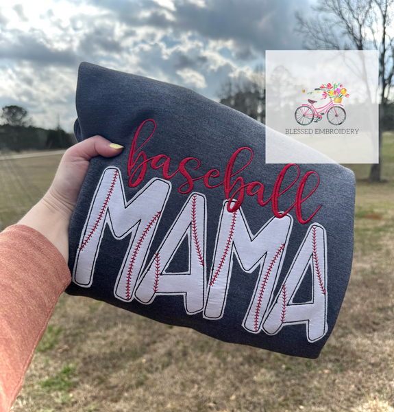 Baseball mama sweatshirt