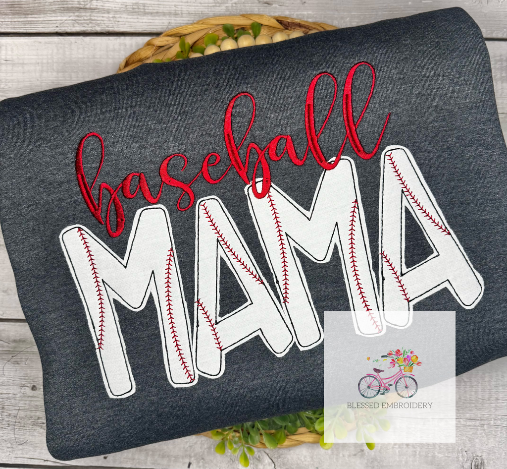 Baseball mama sweatshirt