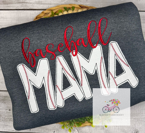 Baseball mama sweatshirt