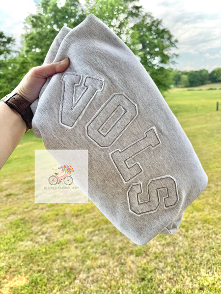 Monotone Sports Embroidered Sweatshirt