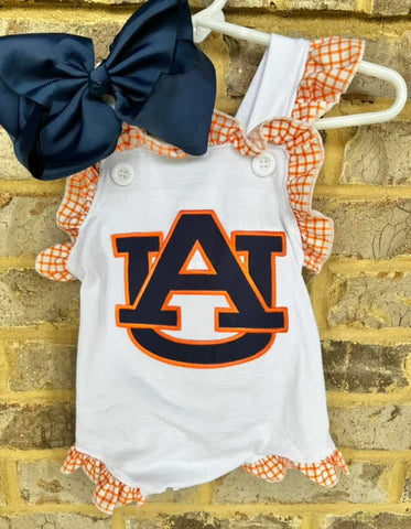 Girls Football Bubble/Sunsuit