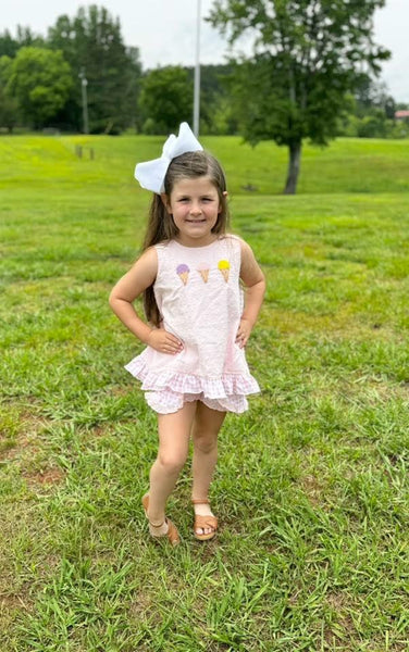 Scoop of Cute Ice Cream French Knot