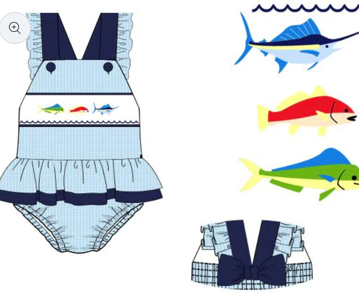 Girls 1piece Offshore Swim