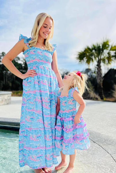 Girls 2piece beach resort swim