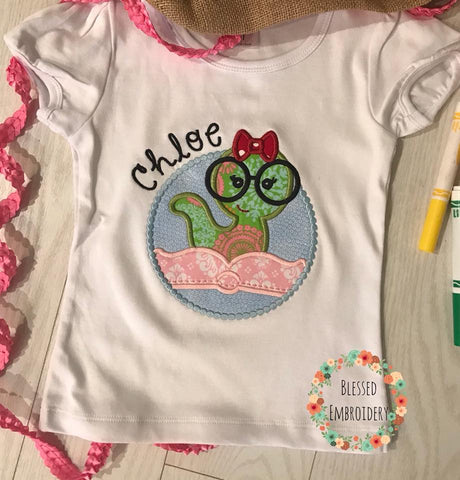 Back To School Personalized Shirt, Girls Back To School Shirt, Back To School Applique Shirt