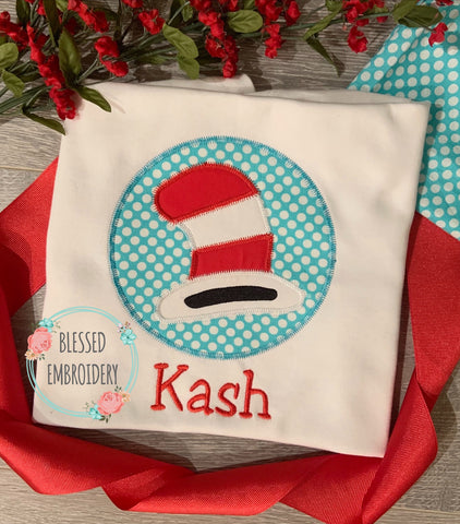 Tall Hat Applique Shirt