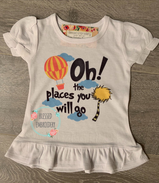 Places you will go shirt