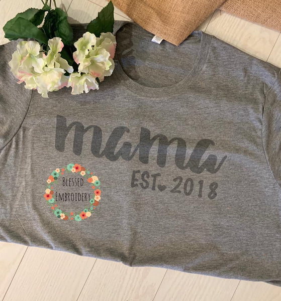 Mama established Shirt, Mama sublimated shirt